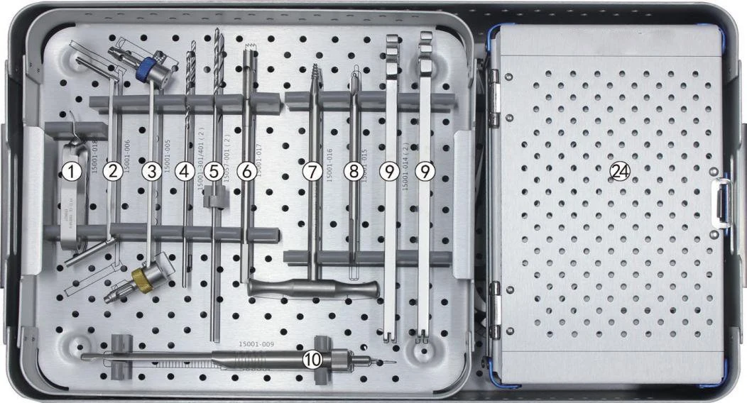 Orthopedic Surgical Upper Limb Bone Fragment Instrument Set