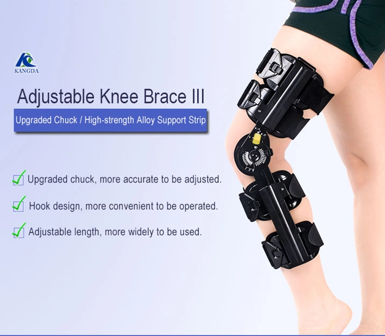 High Quality Angle Adjustable Knee Brace