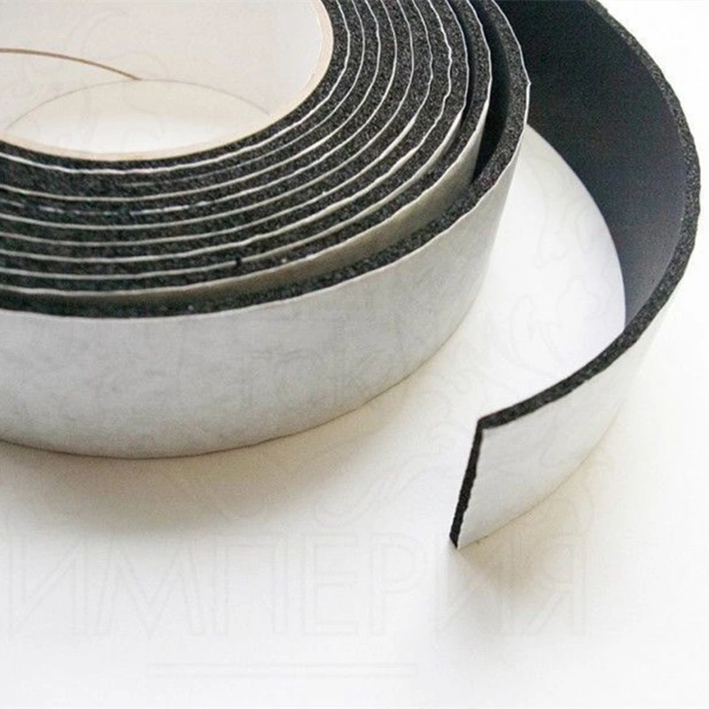 EPDM Weather Strip EPDM Foam Tape High Density Self Closed Cell Adhesive Dust Proof Sealing Tape