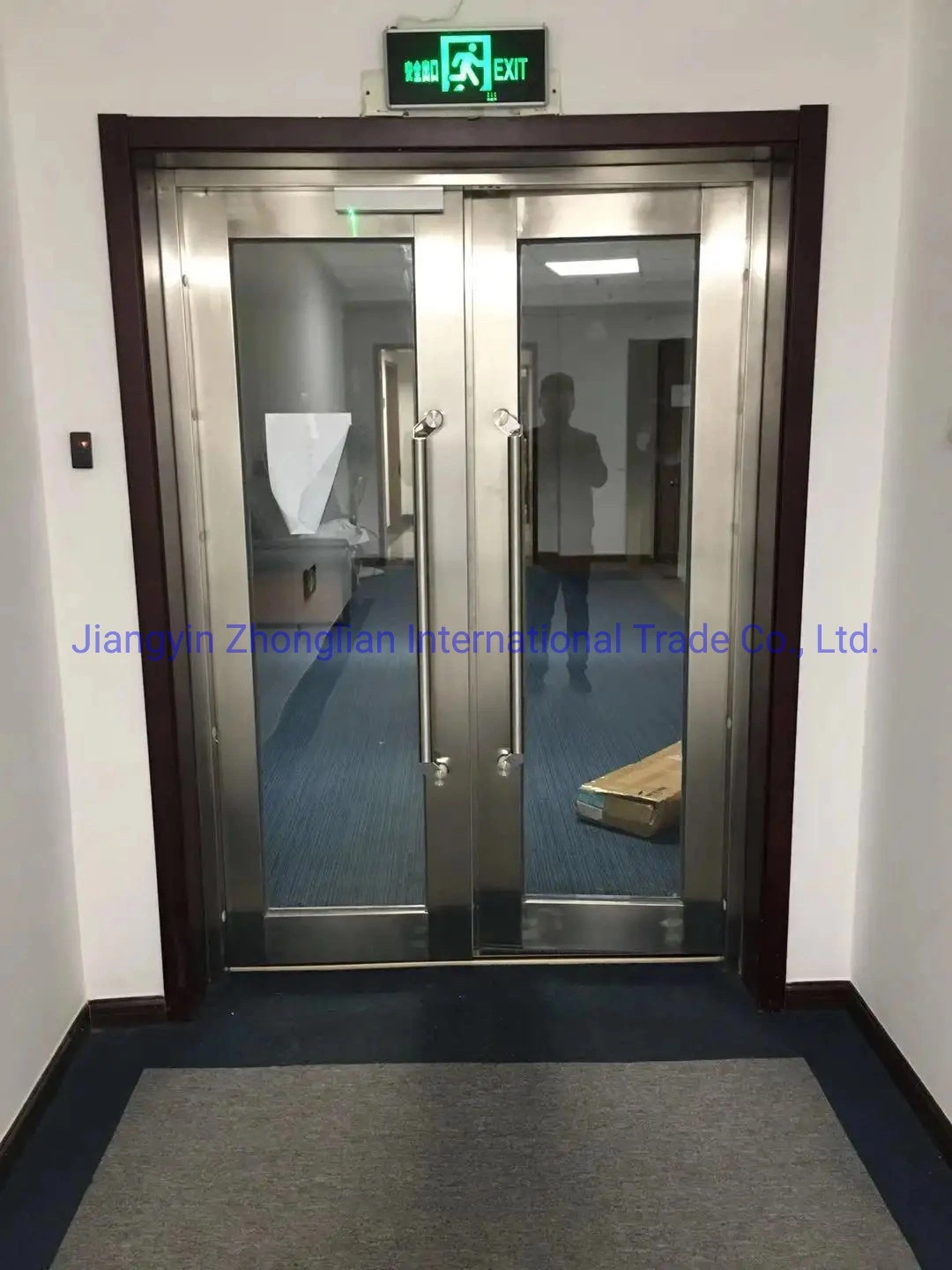 90 Minute Fire Rated Steel Doors for Hotel Guestroom Entry