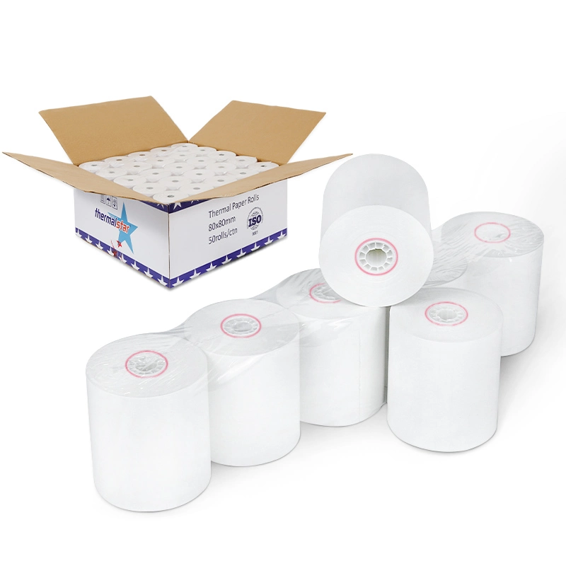 Blank White Grade a Quality Thermal Paper Rolls