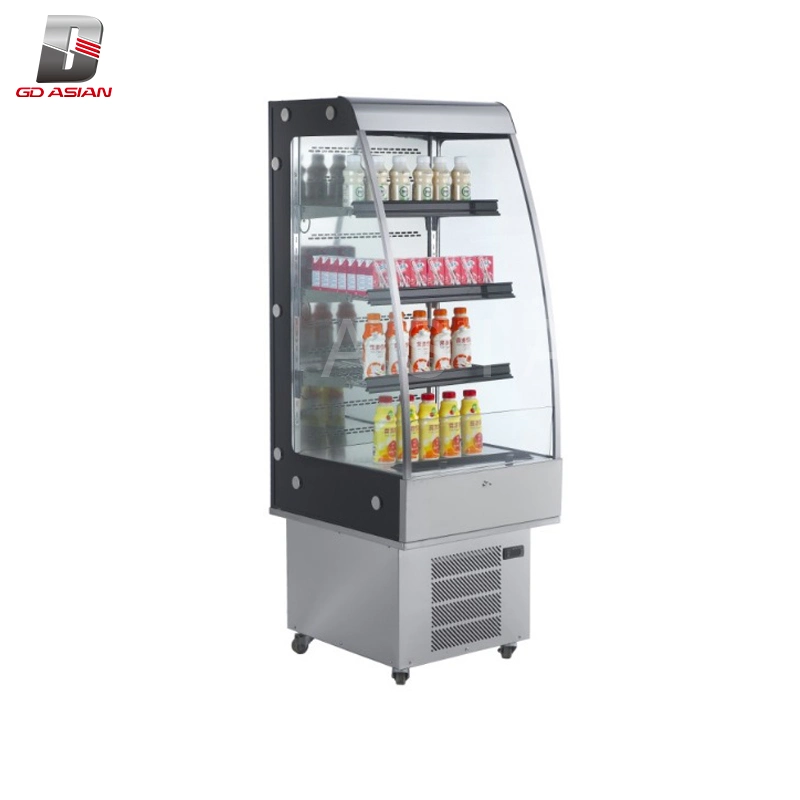 Rts-250L Food Display Refrigerator Commercial Showcase for Stores