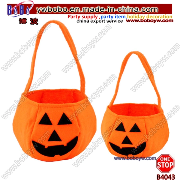 Children Halloween Gifts Packing Bag Pumpkin Bag Promotion Bag (B4044)