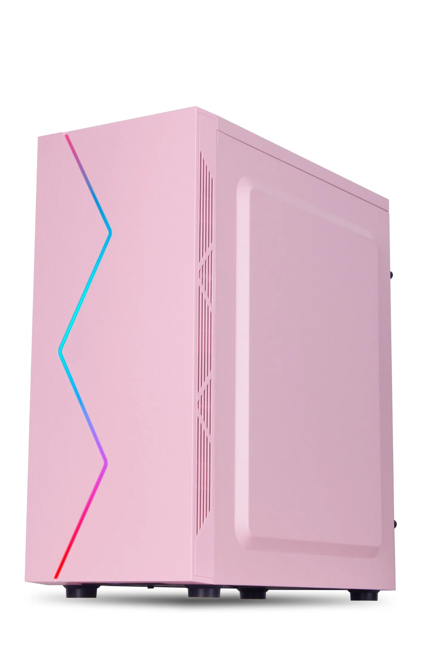 Pinky Specialized projetado gabinete ATX Gabinete com faixa de LED