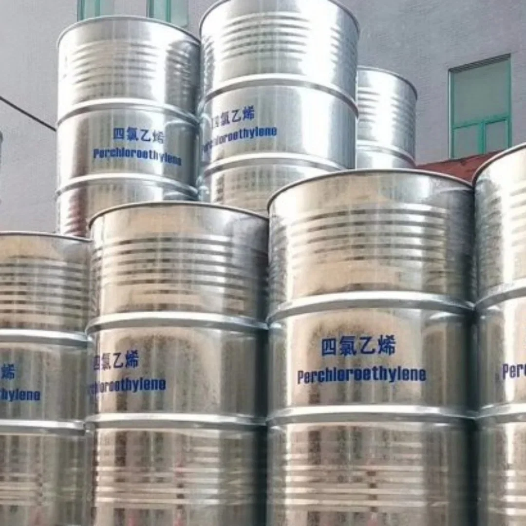 Industrial Grade PCE Perchloroethylene/Tetrachloroethylene, with 300kg/Drum