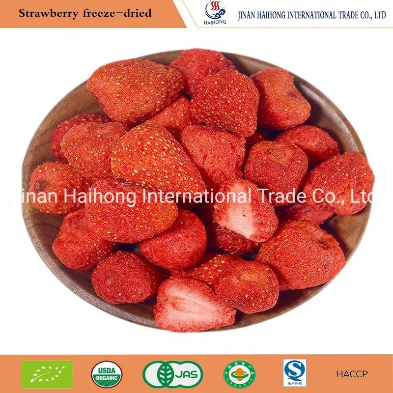 Großhandel/Lieferant Lange Haltbarkeit Große Erdbeeren Freeze Getrocknete Erdbeere