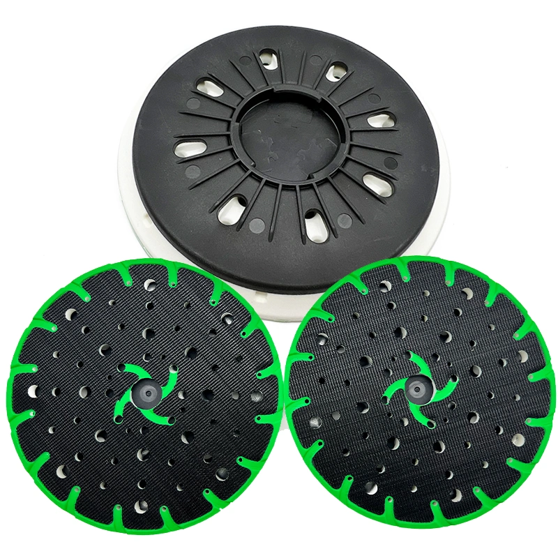 6inch 49hole PU Plastic Backing Pad Hook & Loop Backing Plate for Car Polisher