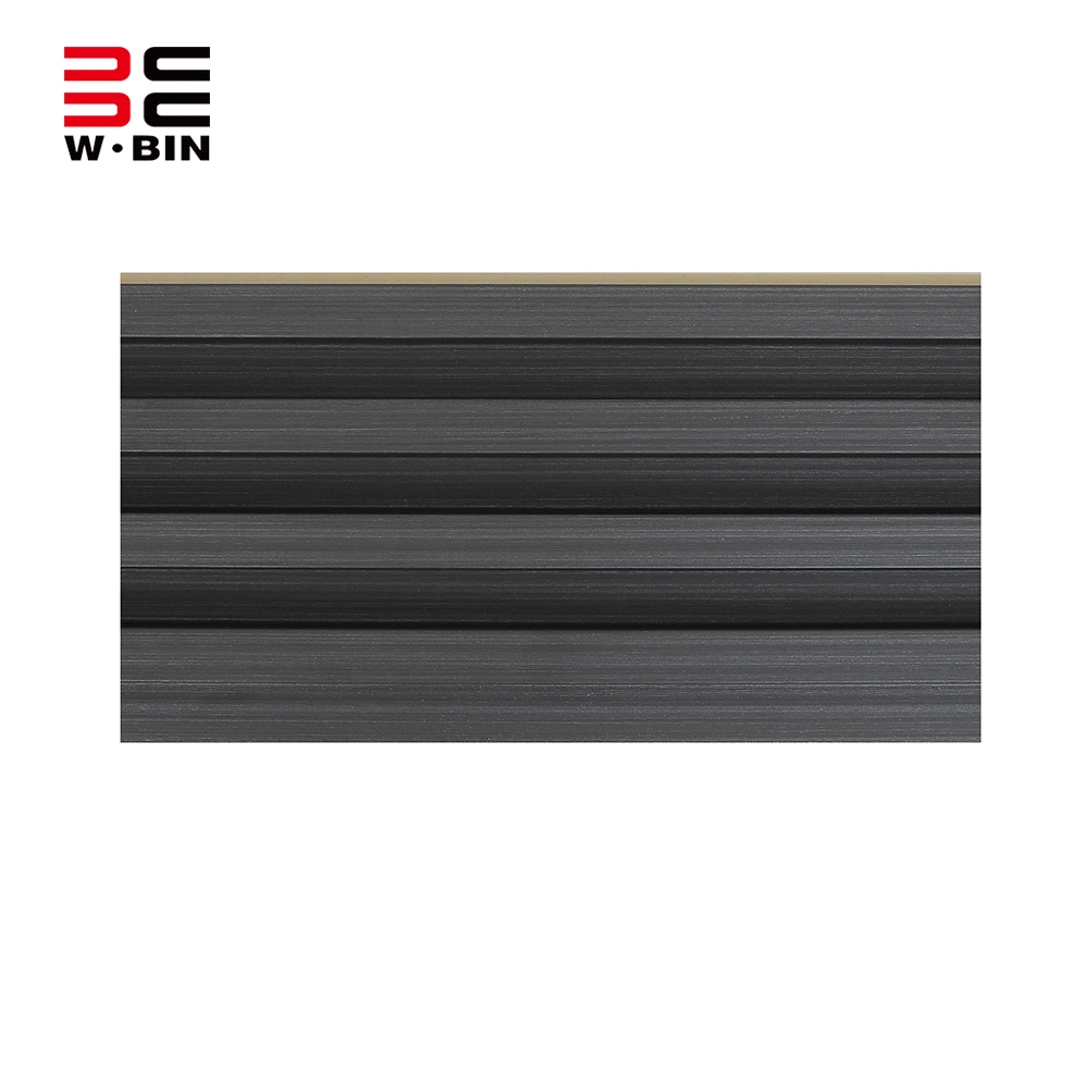 WPC Wood Composite Plastic Fluted Panel Decor High Density Building Material