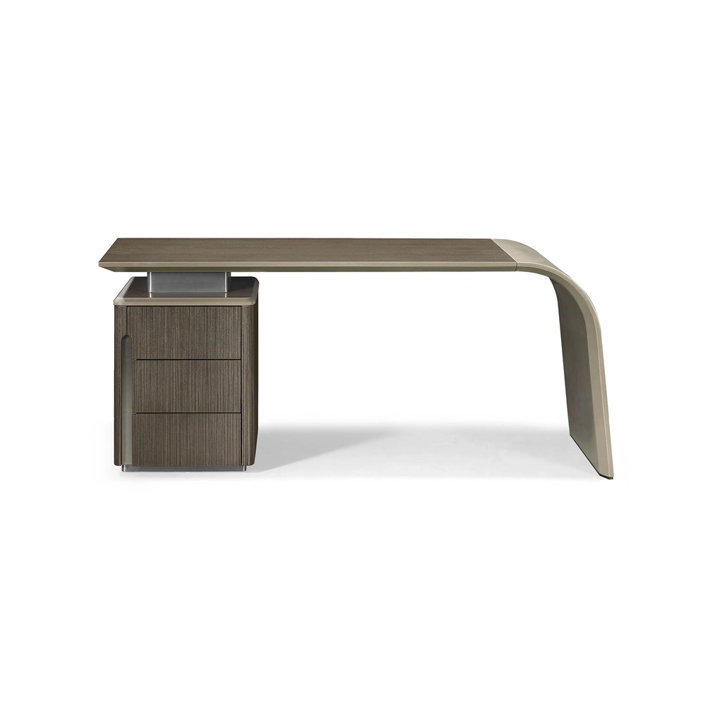 Ekar Brand Italian Design Office Furniture Manager Desk High Gloss Veneer Modern Executive Simple Office Desk Table