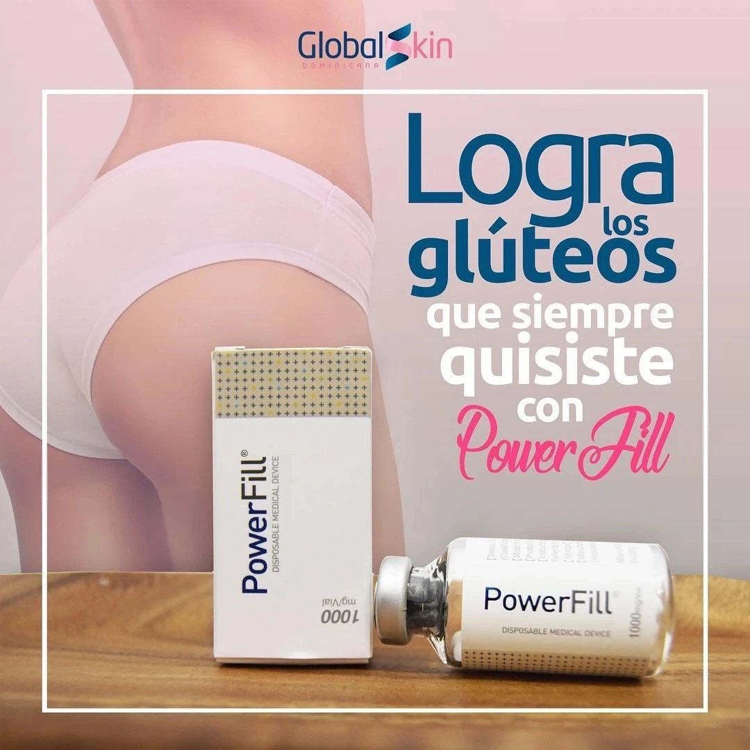 Powerfill Sodium Hyaluronate Skin Booster تجديد البشرة إعادة تجديد البشرة Powerfill حمض البوريك Dermal Fillerinjectable Poly-lactic Acid Dermiller|200mg/Vialnew Gener