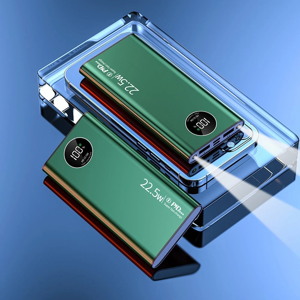 2023 Nova bateria portátil de iões de lítio para telemóvel Com PD e QC 3.0 OEM de tipo C.