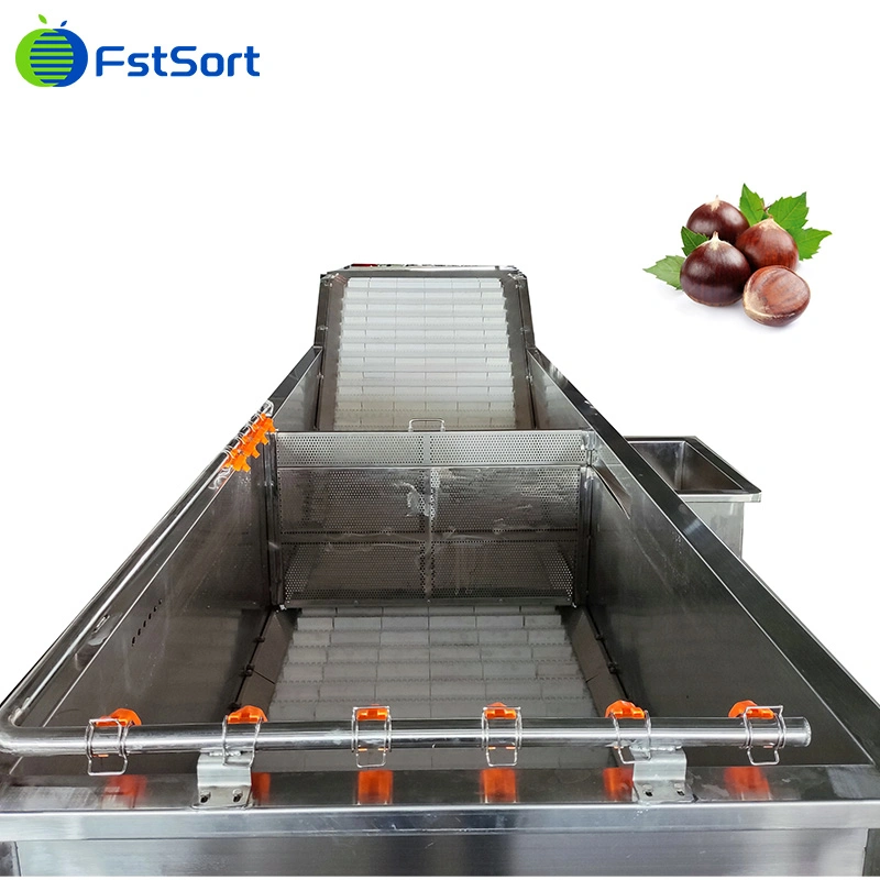 Chestnut High Pressure Cleaning Chestnut Polishing Machine Chestnut Picking Table Chestnut Washing Equipment