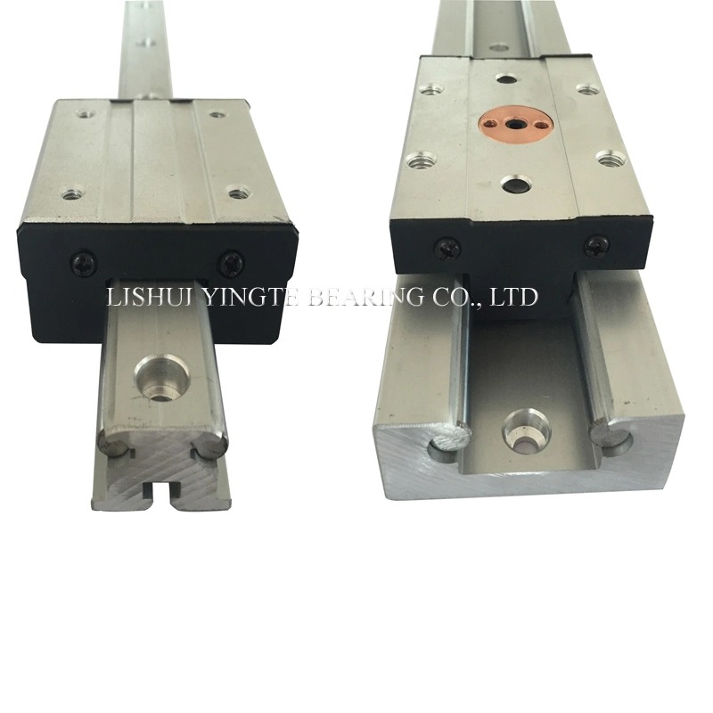 Double Bearing Shaft Roller Linear Guide Sgr20n Sgb20n 3 4 5 Wheels Built in Double Axis Tracker Roller Slide Aluminum Linear Guide