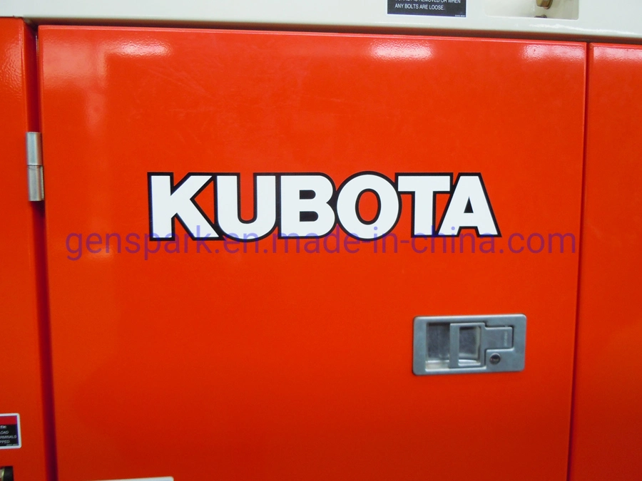 Top Performance 60Hz 220V Three Phase Diesel Engine Electric Generator Kubota Genset 30kVA