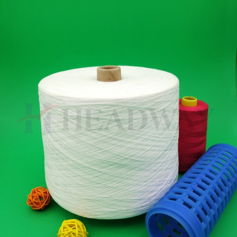 Wholesale/Supplier Raw White 100% Spun Polyester Yarn 40/2 Manufacturer in China