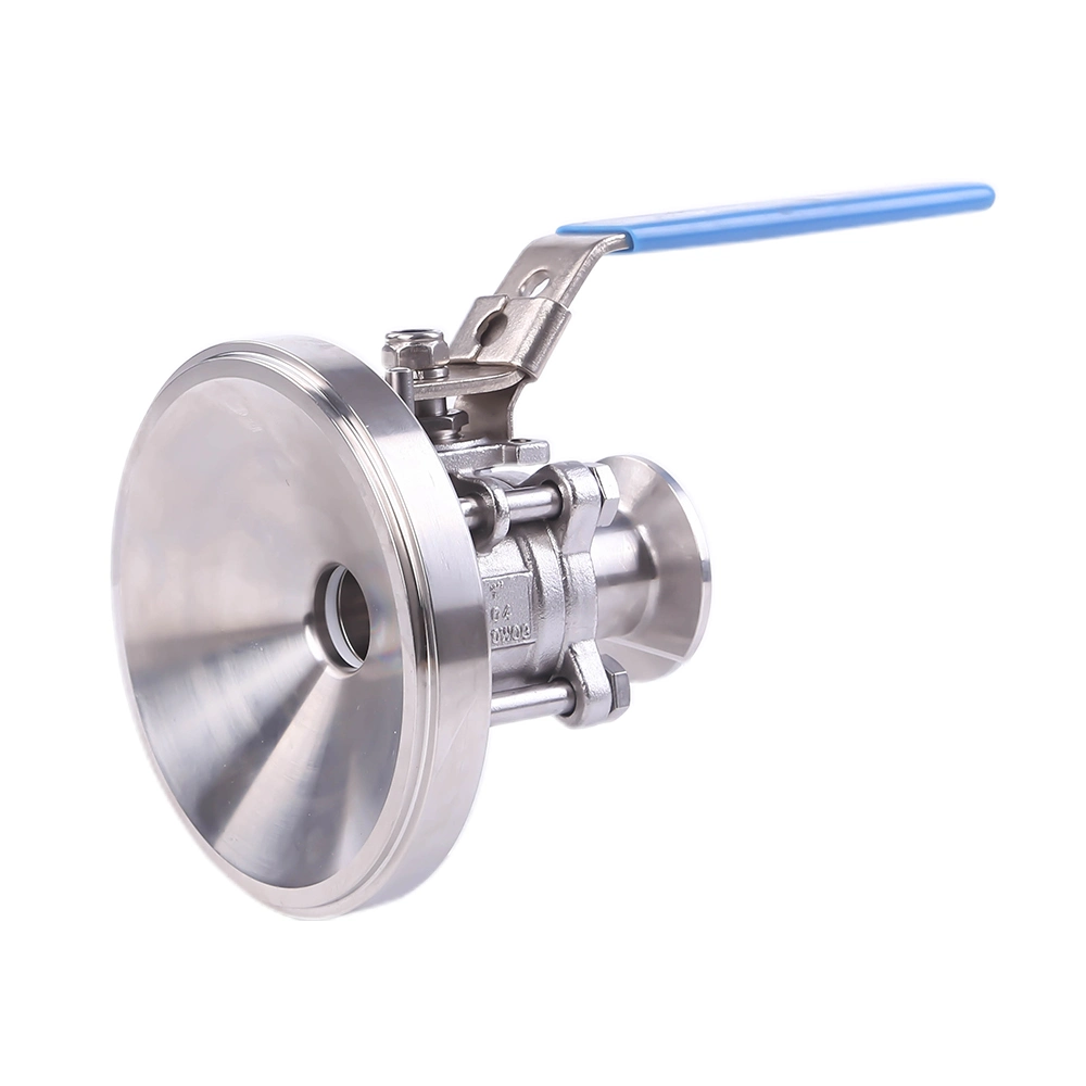 Sanitary Stainless Steel SS304 Tank Bottom Ball Valve for Food and Beverage