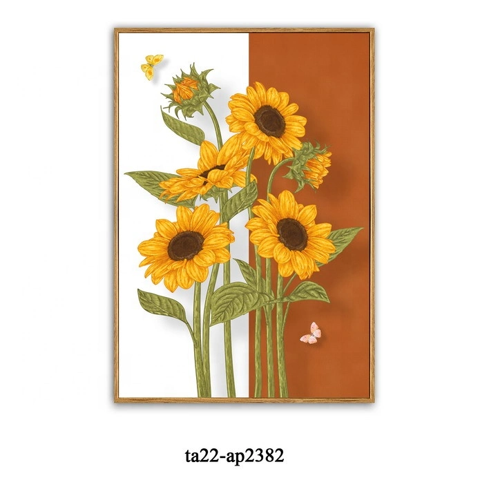 Sunflower Abstract Painting Wall Art Cheap Custom Painting Home Decor Warming Decoration Living Room