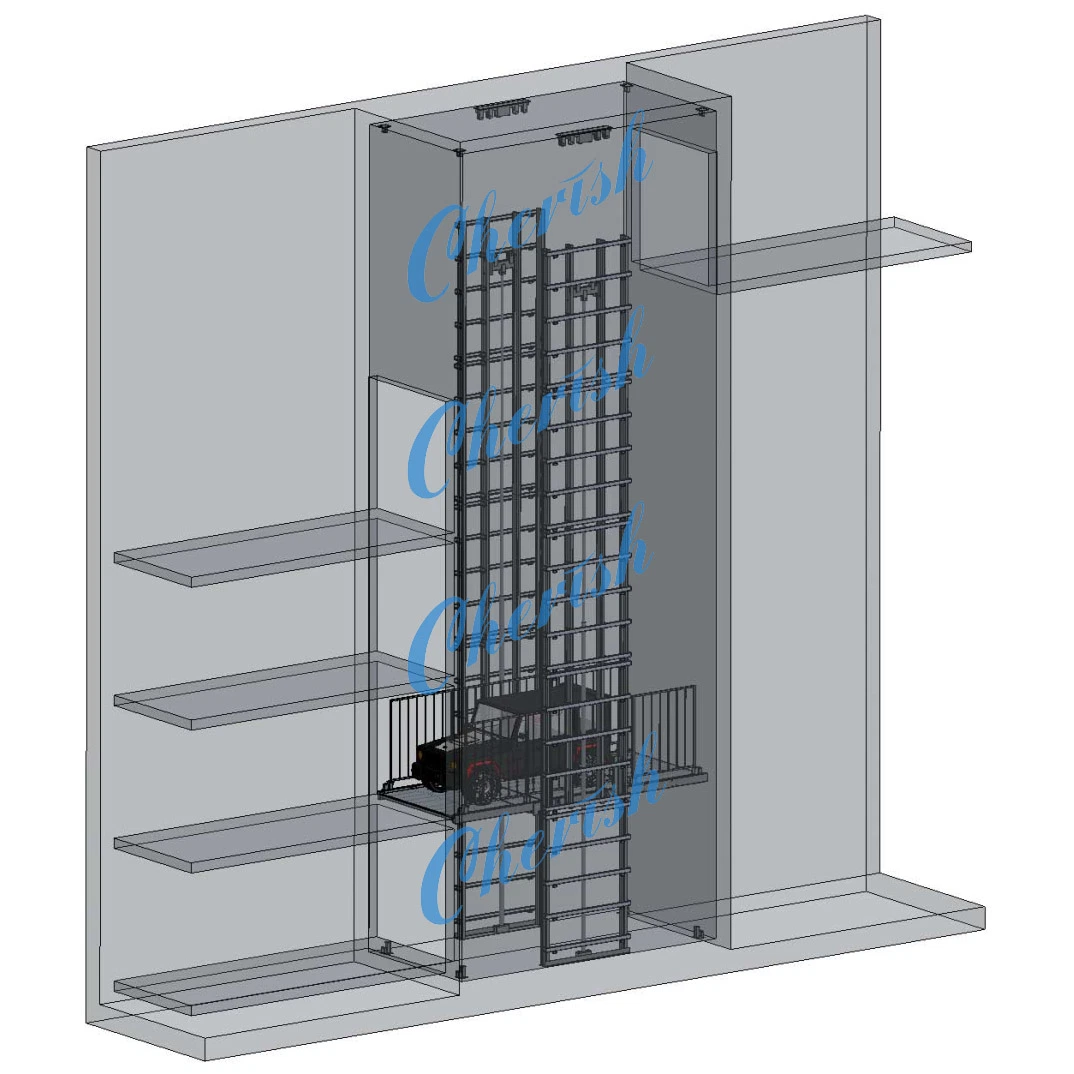 Venda a quente automático do sistema hidráulico da coluna único carro elevador com marcação na China