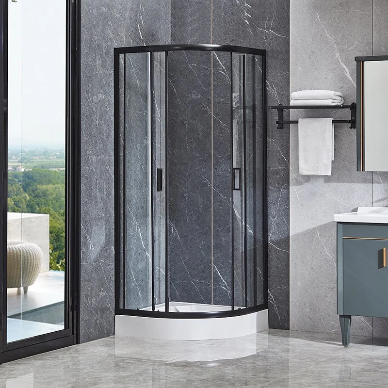 Factory Price Bathroom Aluminium Sliding Tempered Glass Shower Enclosure