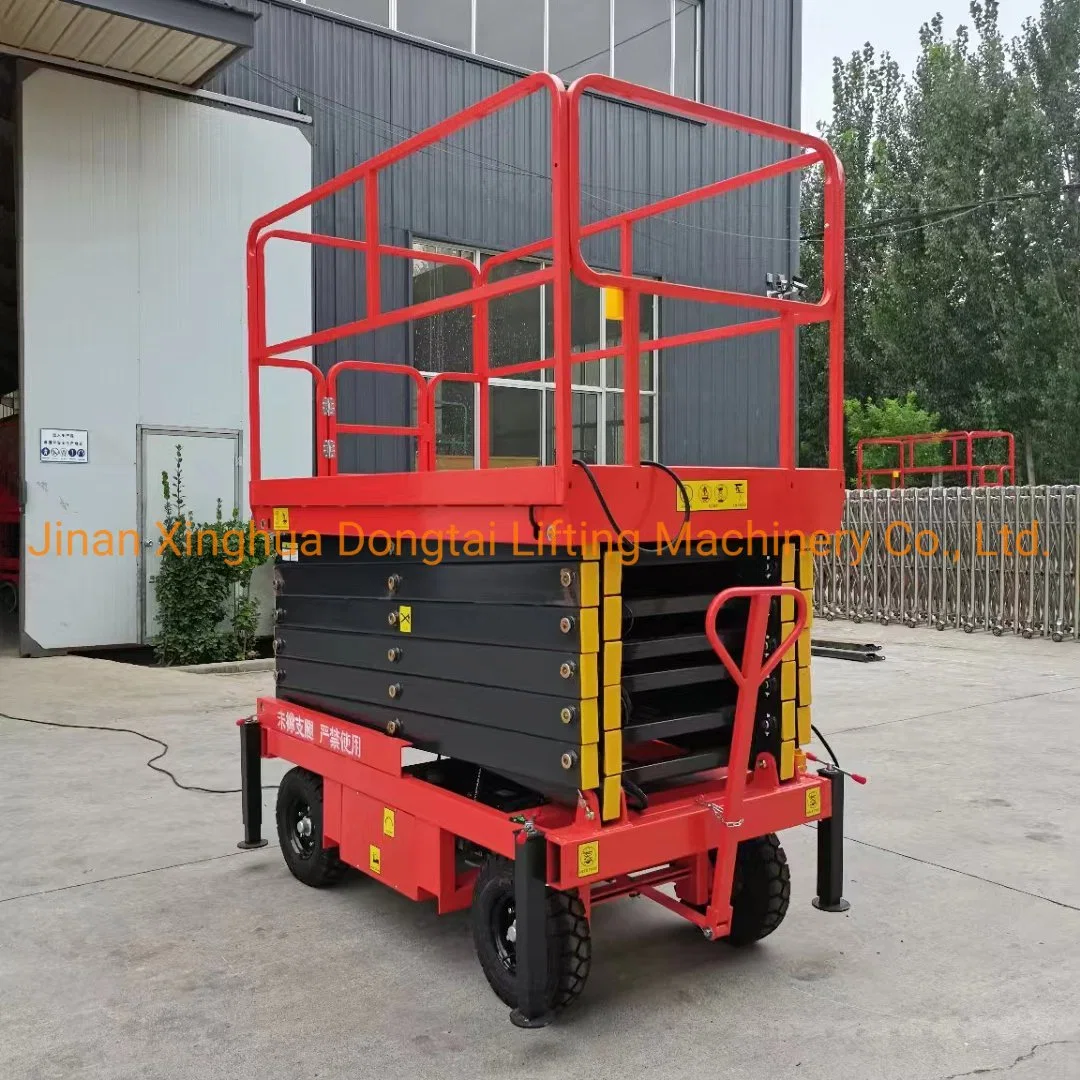 12m Mobile Hydraulic Scissor Lift Mobile Hydraulic Scissor Mobile Lift Platform