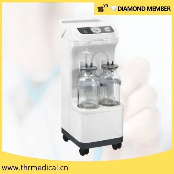 Tipo diafragma Medical Electric portátil aparato de succión dental succión flema Unidad