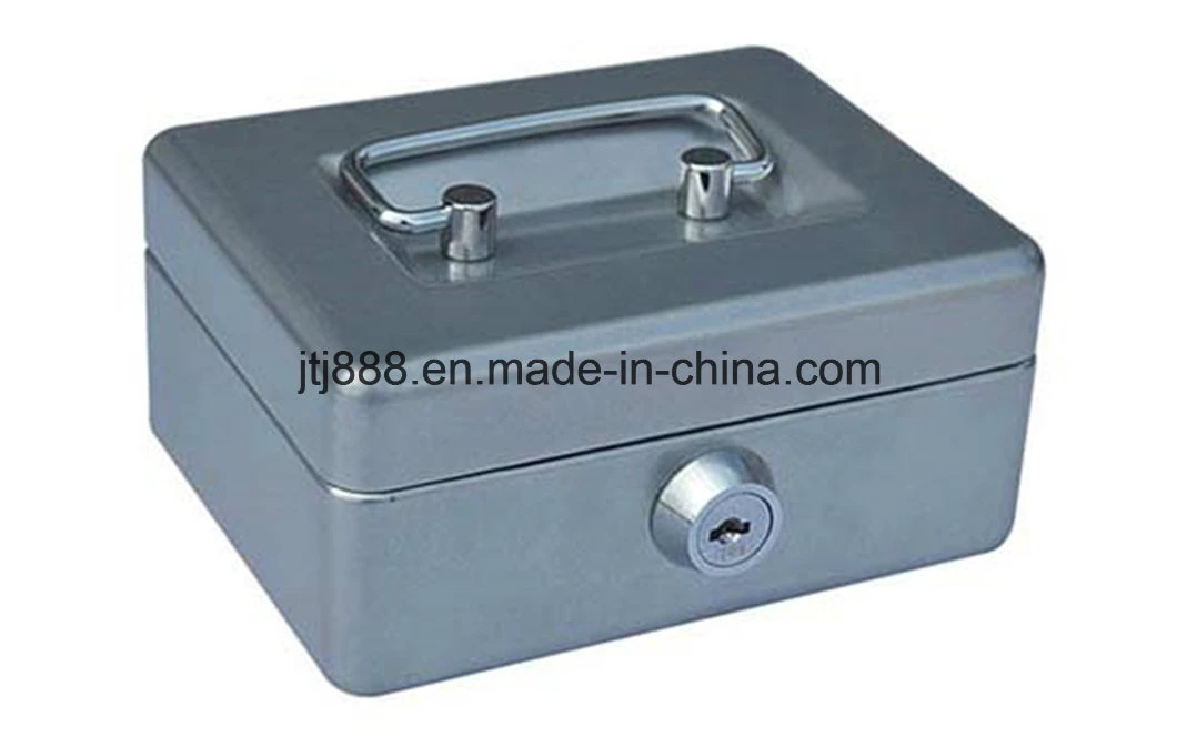 5 Zoll Stahl-Kasse mit Geldfach-Schlüsselschloss (JGH0009)