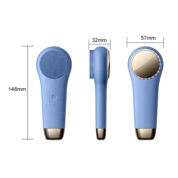 Waterproof Silicone Electric Vibration Deep Skin Cleaning Beauty Tools