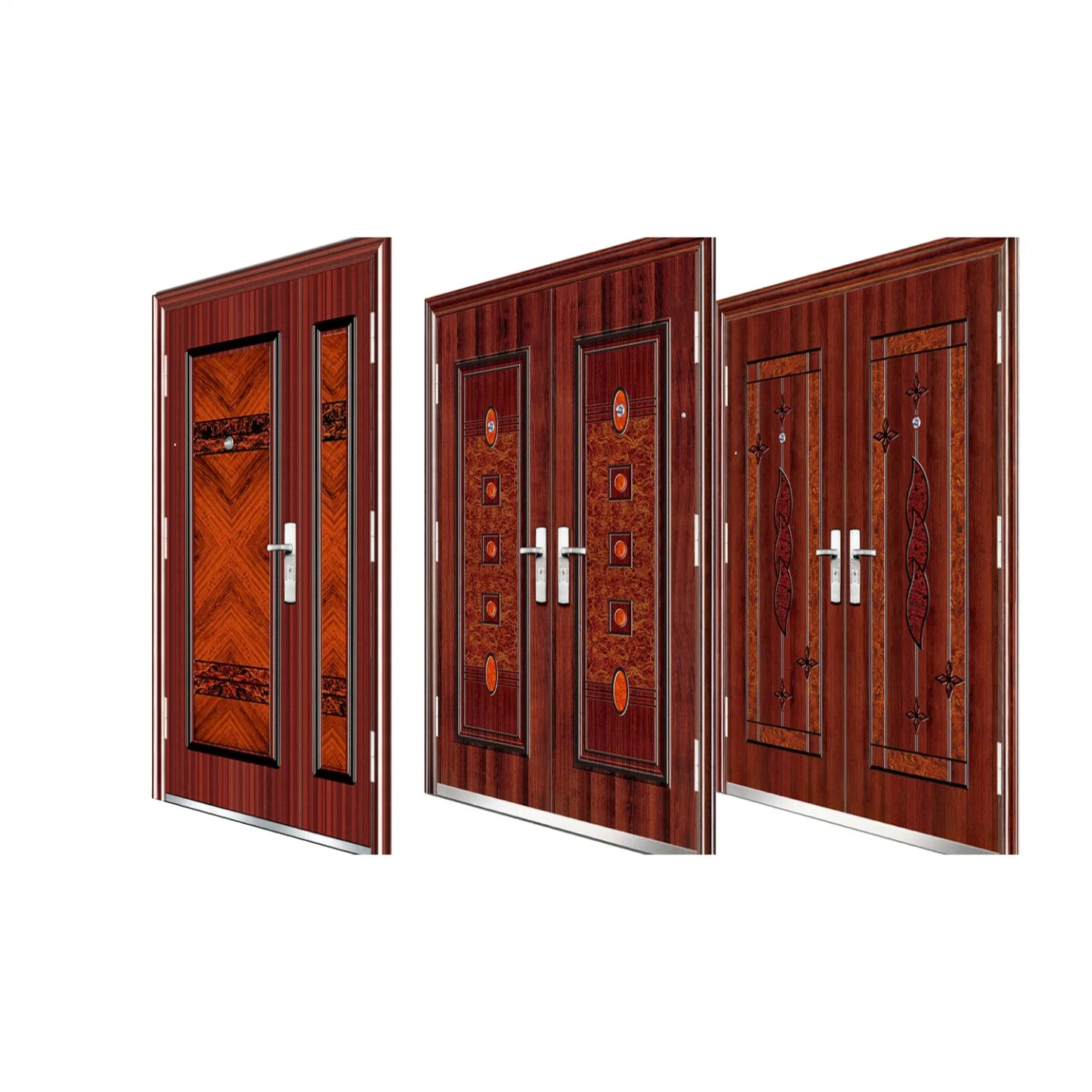 Solid Wood One Sash Interior Wooden Hinged Door, New Products Fine Workmanship Solid Oak Wood French Door