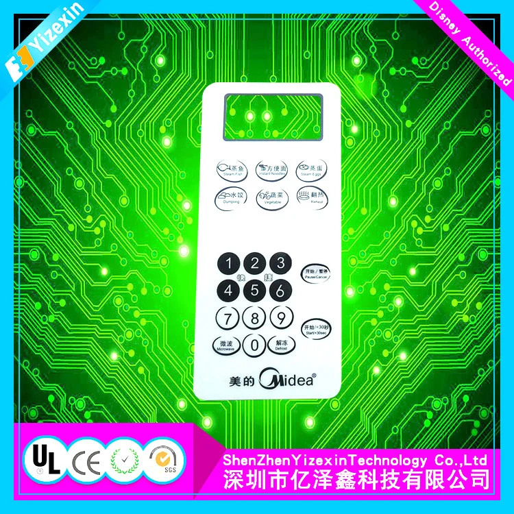 OEM Membrane Touch Panel Switch for Mobile Phone