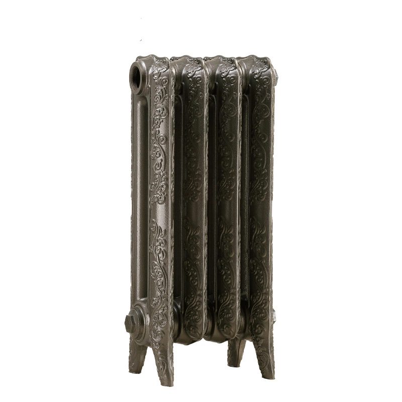 Radiateur cylindrique traditionnel en fonte domestique