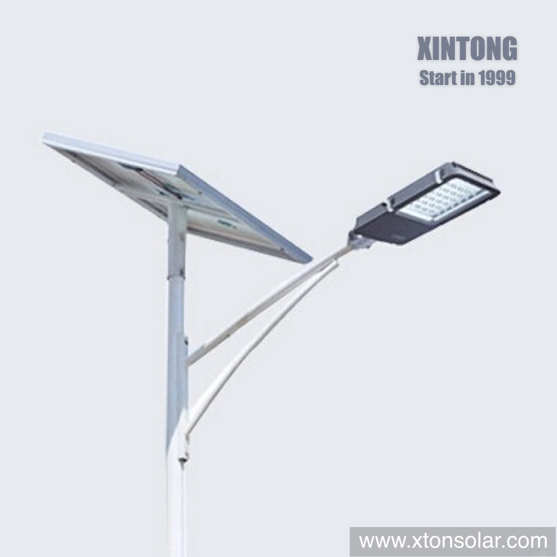 High quality/High cost performance  IP65 Waterproof Outdoor Solar LED Street Light with Auto-Cleaning