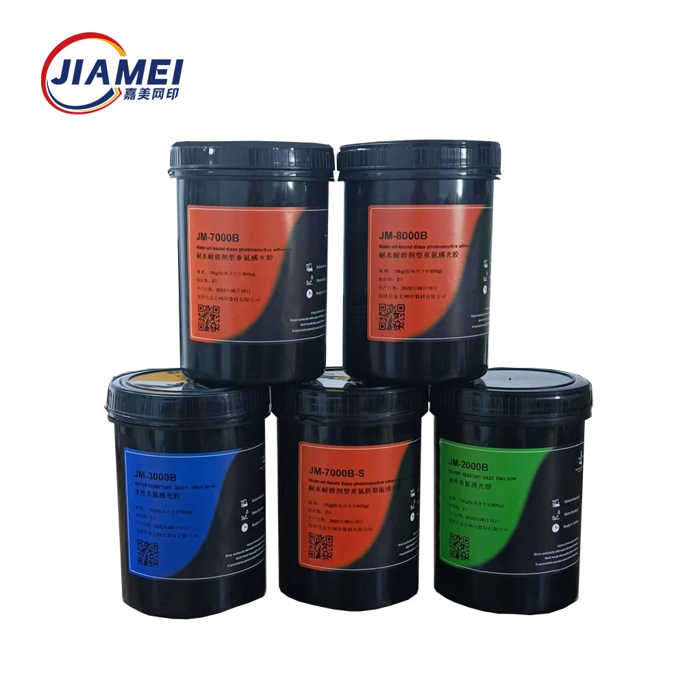 Water Resistant Photo Emulsion for Flat Screens Printing Plate