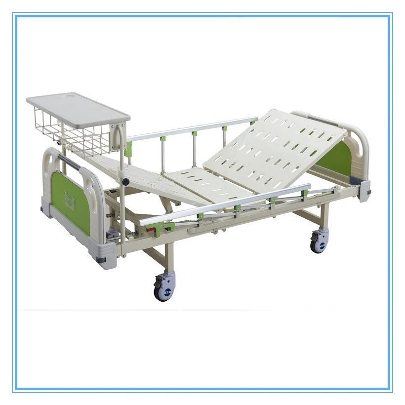 Factory Wholesale/Supplier Adjustable Manual Beds Medical Nursing Hospital Inpatient Rest Bed