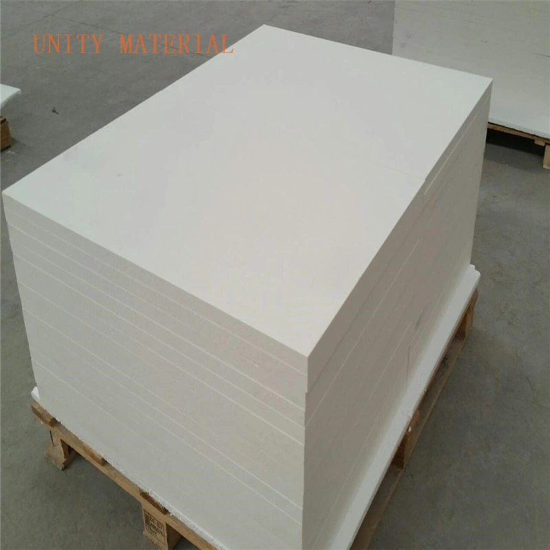 Super Wool Aluminium Silicate Ceramic Fiber Board 80mm Thickness Heat Insulation Materials