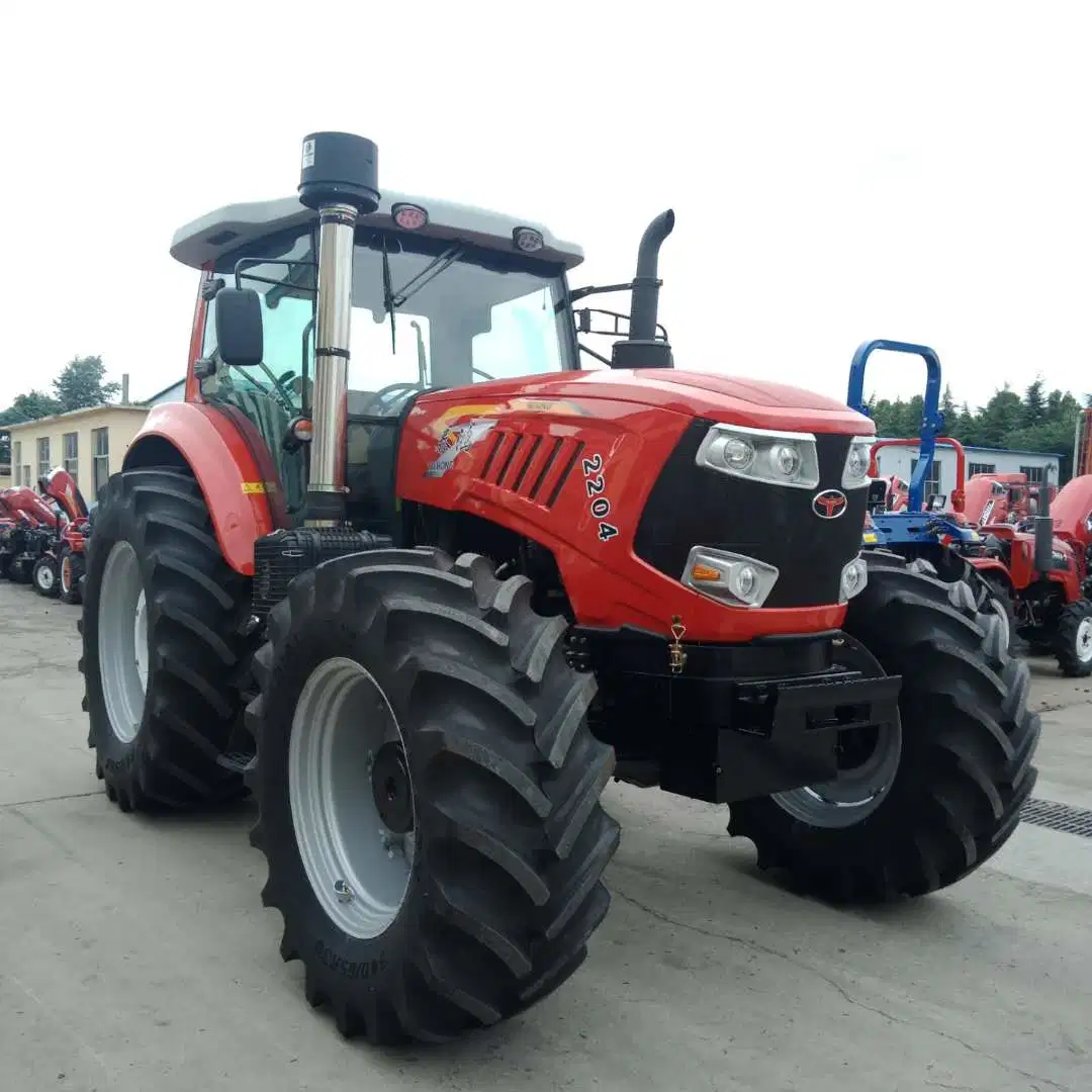 Tracteur à roues de transport de la Chine ferme 180HP tracteur à roues agricole 4WD