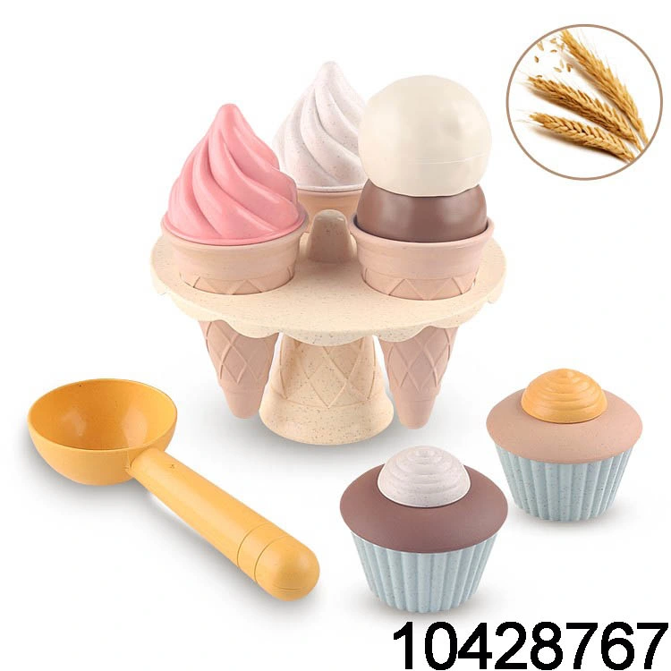 87PCS DIY Toys Educational Ice Cream Play Set Intellectual Toy (10440261)