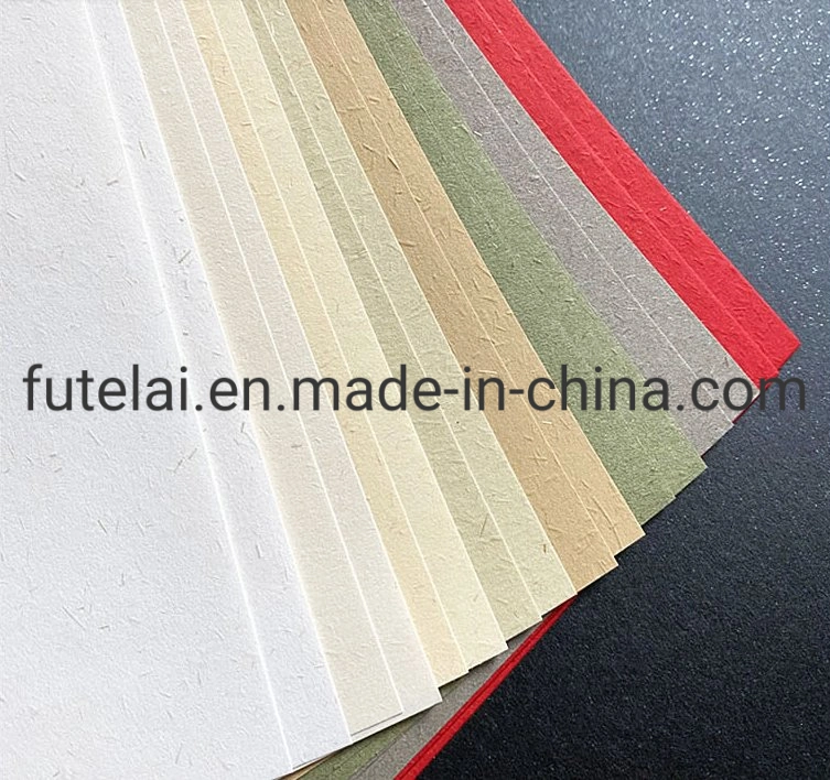 Custom Special Paper Bronzing Grass Incense Card Printing Earth Paper for Clothing Logo Design Printing Clothing Hang Tags