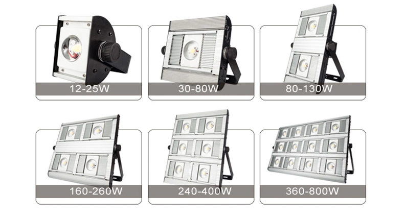 Outdoor Indoor Use LED Floodlight IP67 Waterproof High Power LED Flood Light