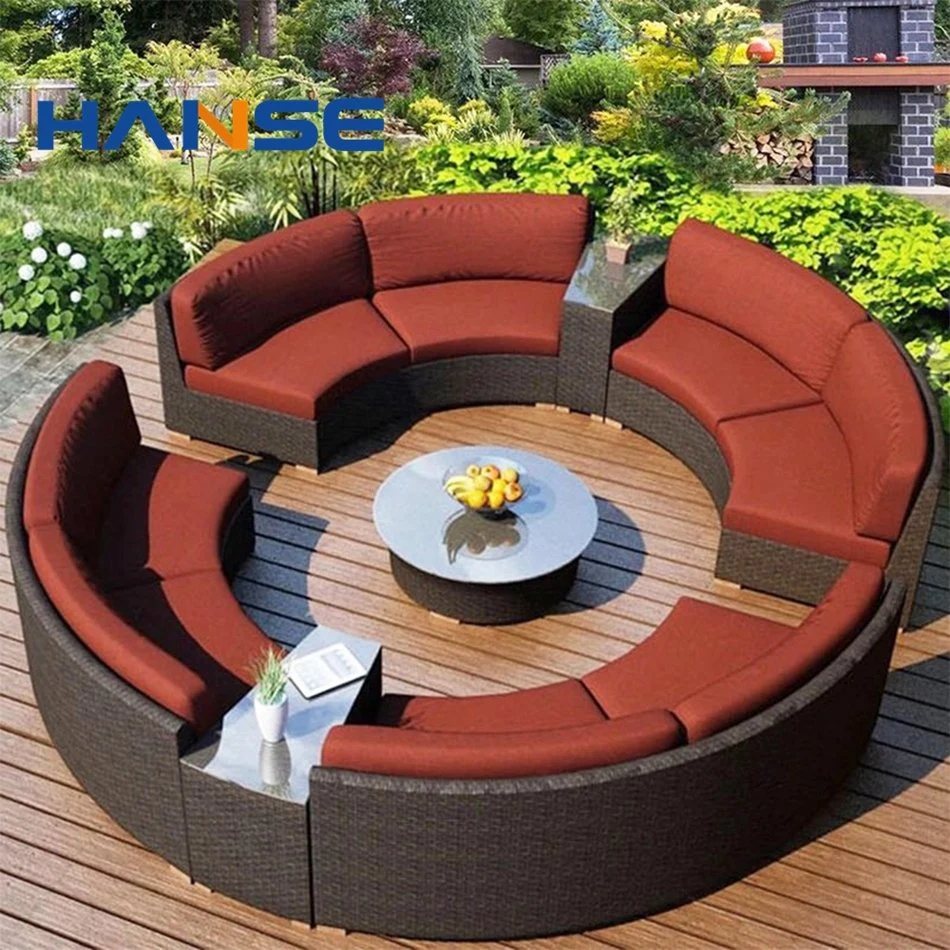 Fabric Customized Hanse Carton Standard Packing Outdoor Furniture Sunneda Patio Set