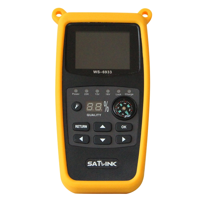 حار! ! WS-6933 DVB-S2 الإشارة الرقمية Satfinder مع 2.1 شاشة LCD Satlink Ws6933