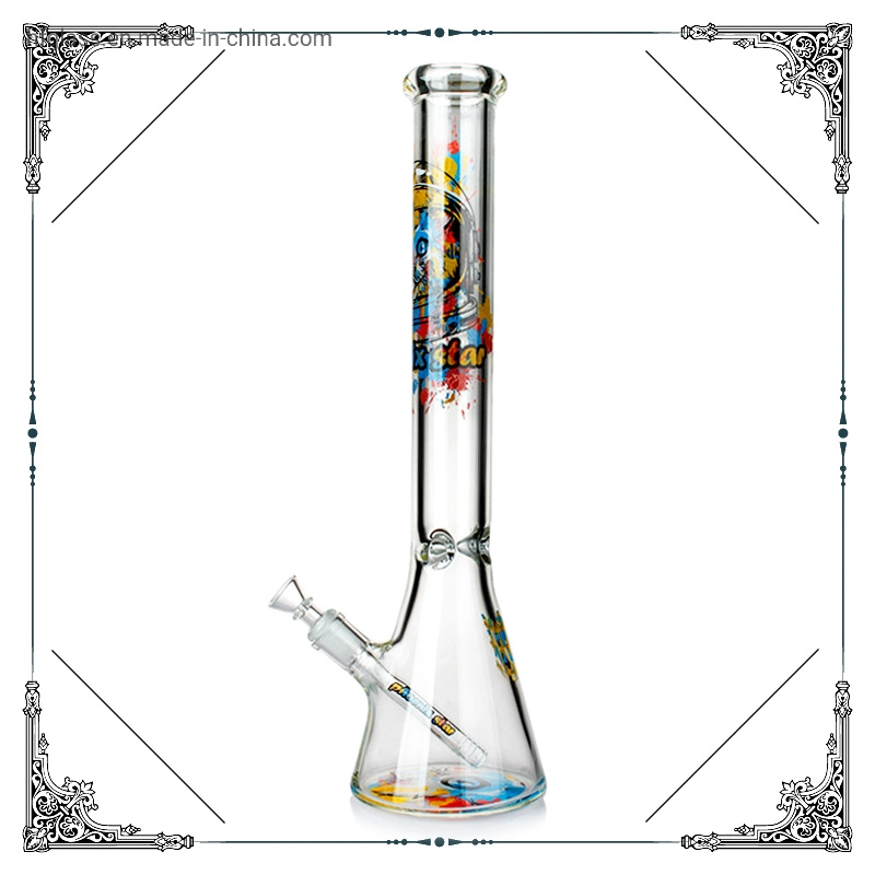 Phoenix Star Hookah Shisha 18 Inches Big Size Space Cat Decals Thickness Glass Smoking Glass Water Pipe Wholesale/Supplier