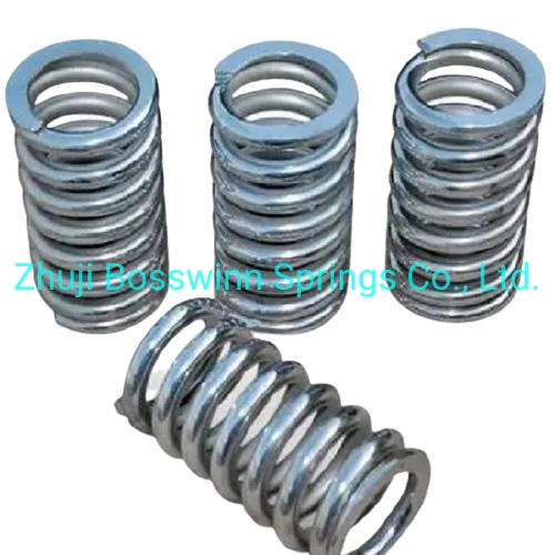 Steel Recoil Compression Springs Motor Spare Parts