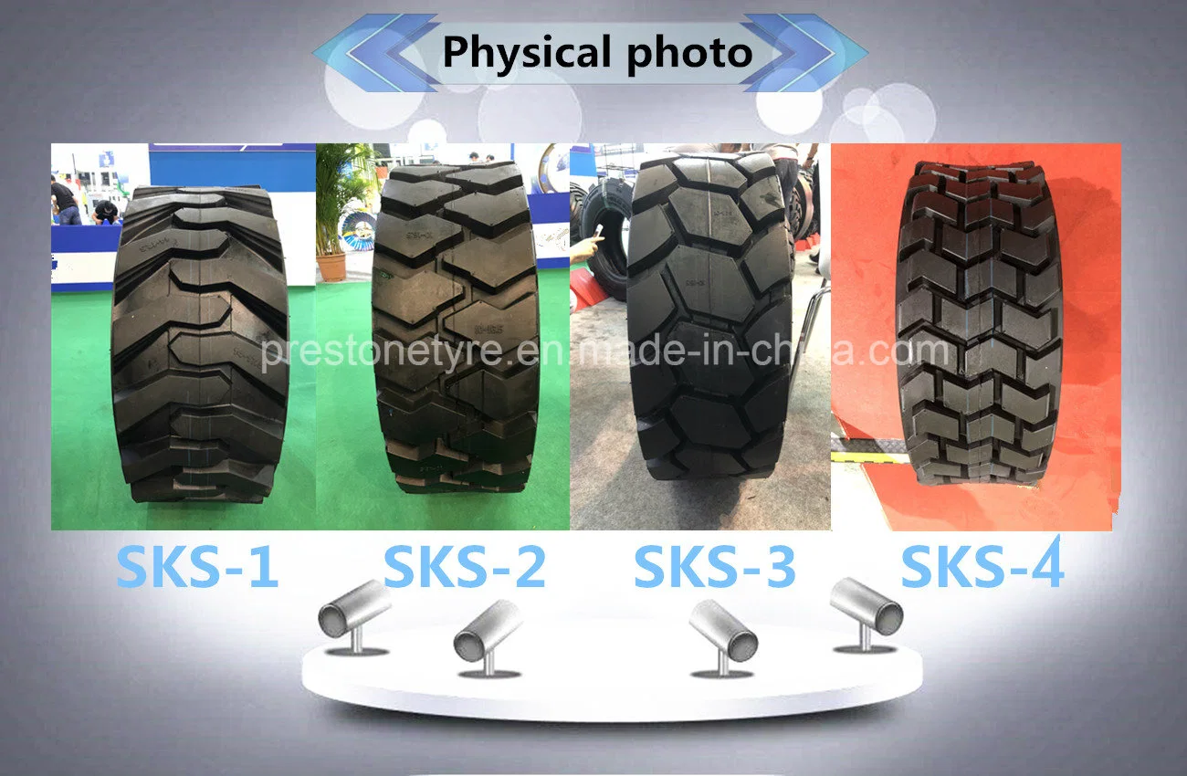 Skid Steer Tire Wheel Loader Tyre OTR Tire Skidder Tyre 10-16.5 12-16.5 14-17.5 15-19.5 11L-16