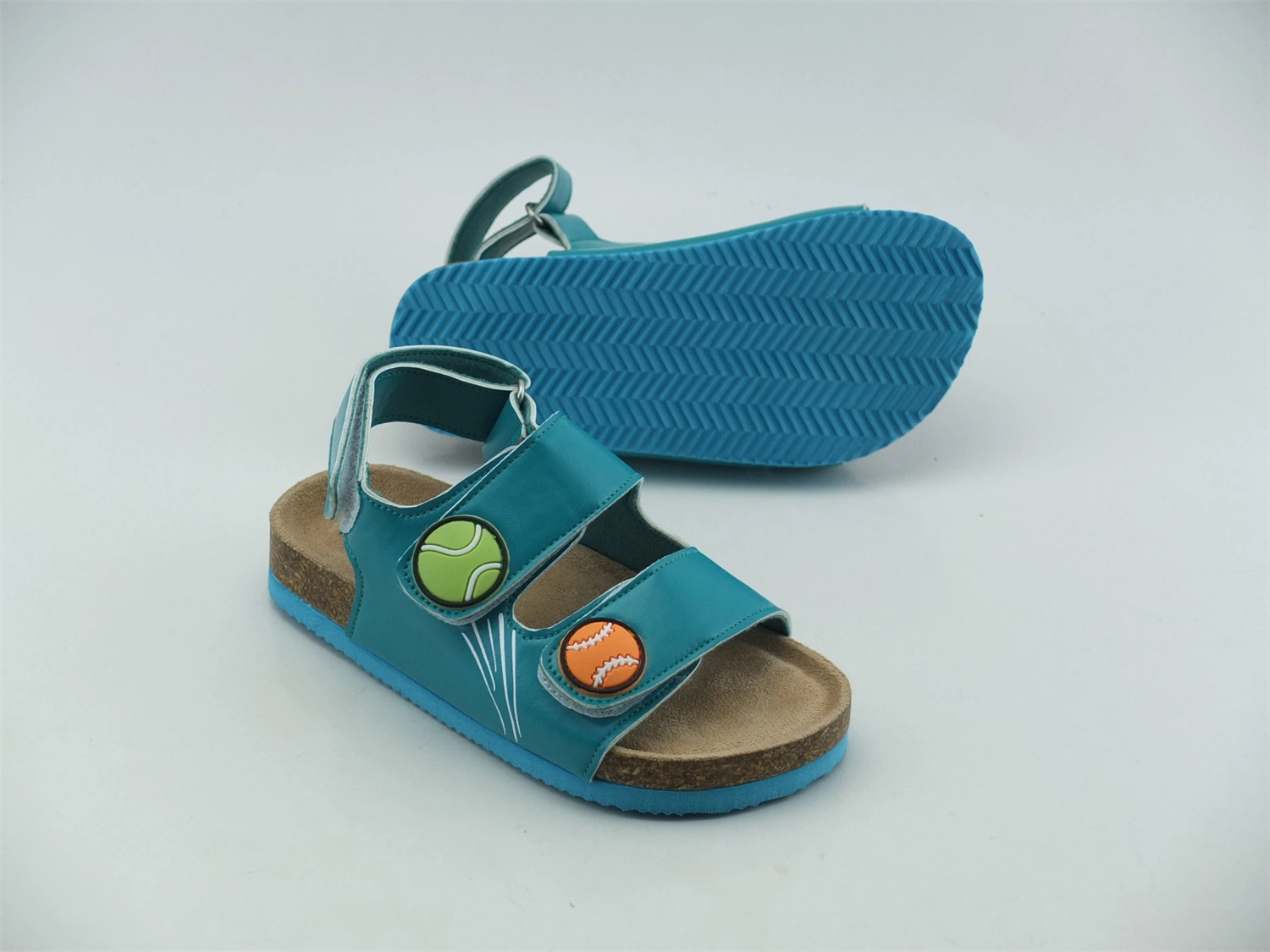 Niños Verano Velcro Sandalia bola hebilla Slipper