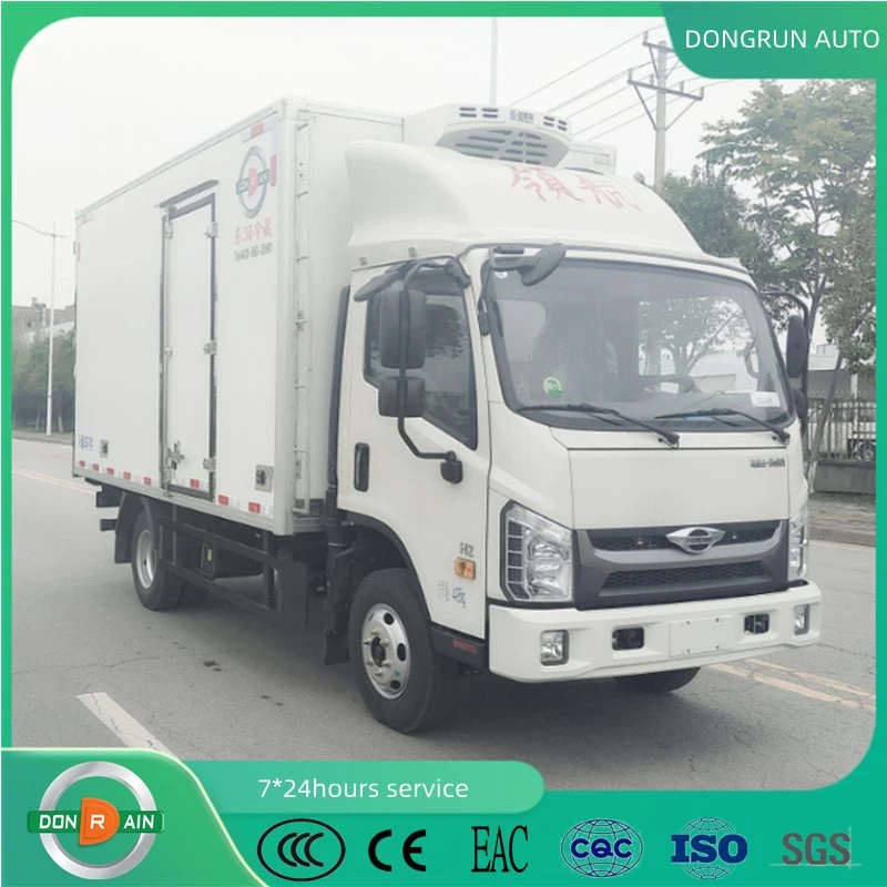 Hot Selling Diesel Engine or New Pure Electric Cargo Truck with Refrigerator
