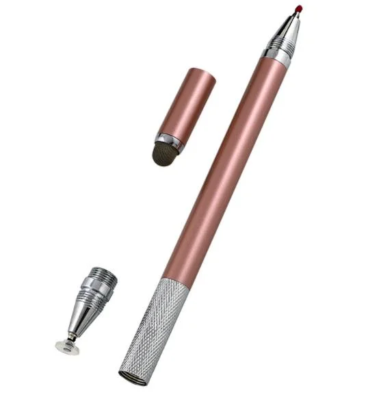 Capacitive Touch Screen Knob Metal Pen Ballpoint Pen Thin Rod Ball Pen