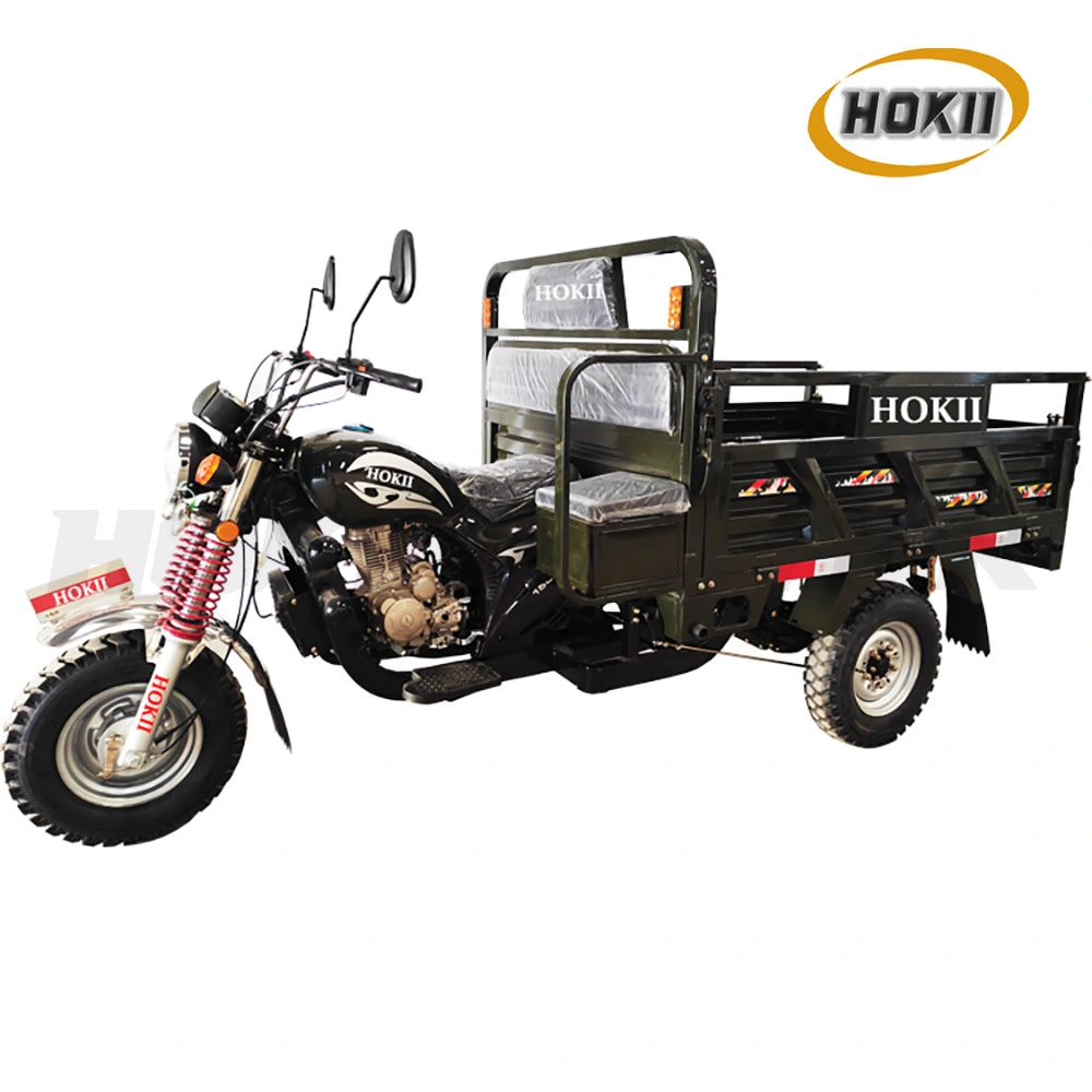 Hokii Fabricant OEM bonne qualité trois roues moto de 150cc Trimoteur pour transport de cargaison