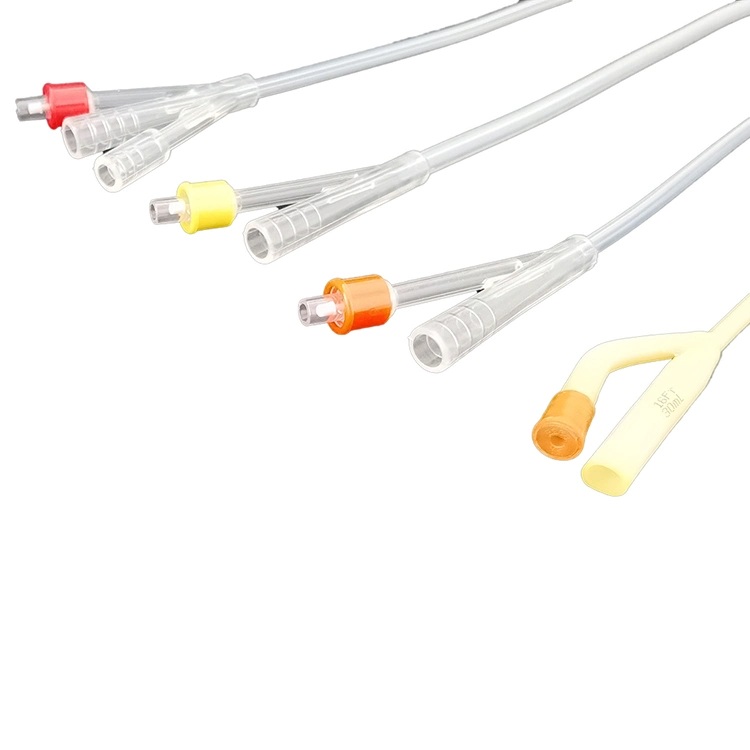 Latex Foley Catheter Silicone Coated 2-Way