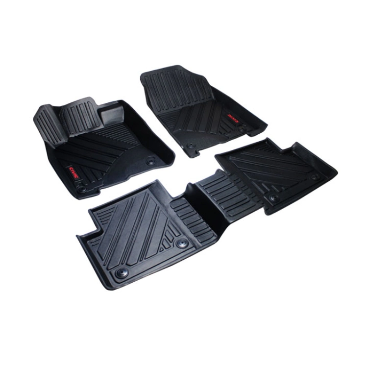 Lavable conjunto completo de TPE Coche Esteras para Honda Civic 2016