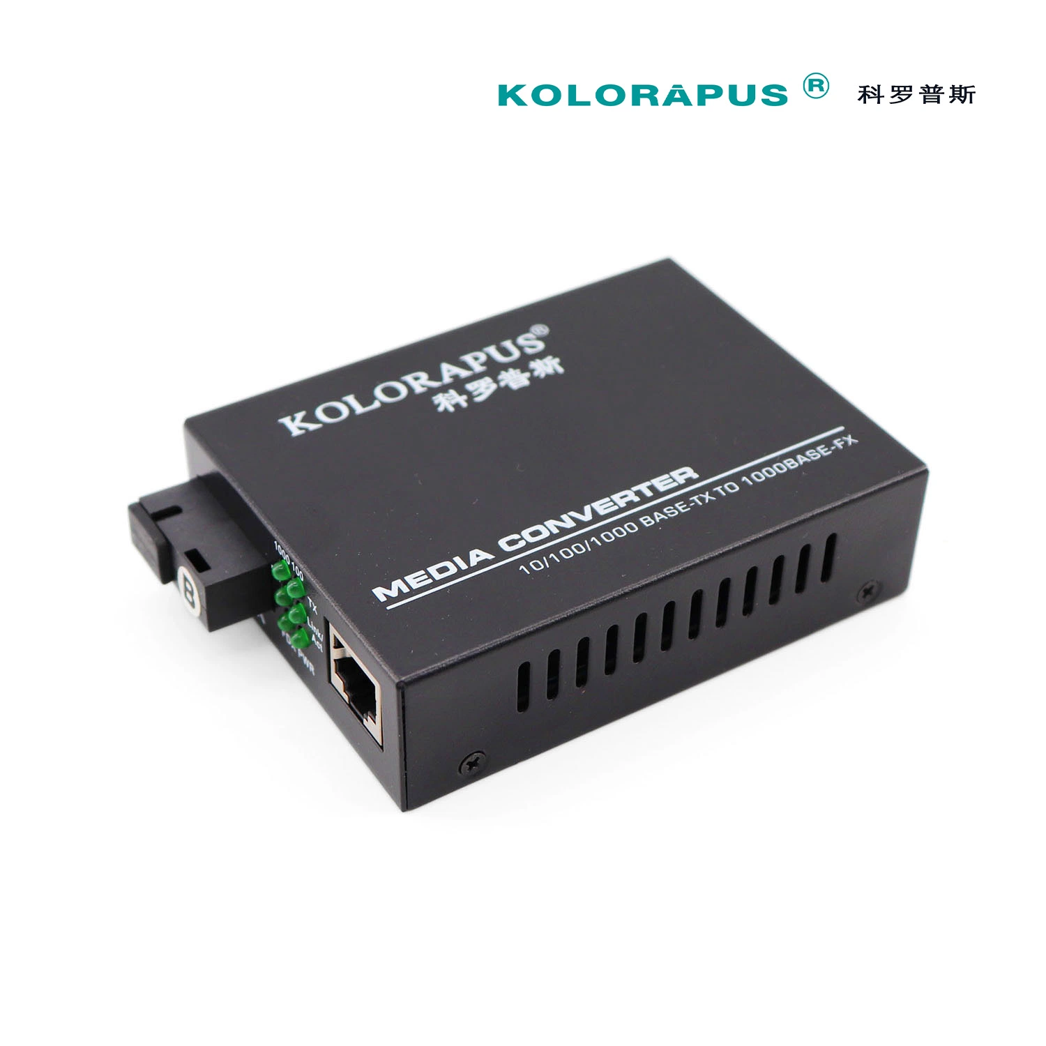 Kolorapus Gigabit Single-Mode Single-Fiber-Transceiver (20km) (1 optisch 1 elektrisch)